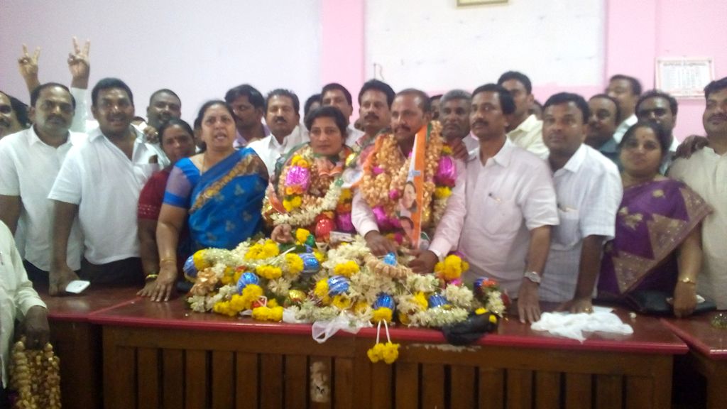 ಕಡೂರು ತಾಪಂ ಅಧ್ಯಕ್ಷ-ಉಪಾಧ್ಯಕ್ಷ ಸ್ಥಾನ ಕಾಂಗ್ರೆಸ್ ಮಡಿಲಿಗೆ